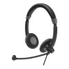 EPOS Sennheiser SC 75 USB MS Teams Certified Binaural Headset - Black