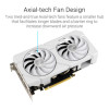 ASUS GeForce RTX 4060 Ti Dual EVO 8GB OC Graphics Card - White