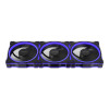 ASUS Prime MR120 ARGB 120mm Reverse PC Fan Triple Pack - Black