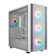 CoolerMaster MasterBox 600 ARGB Mid Tower Tempered Glass PC Case - White