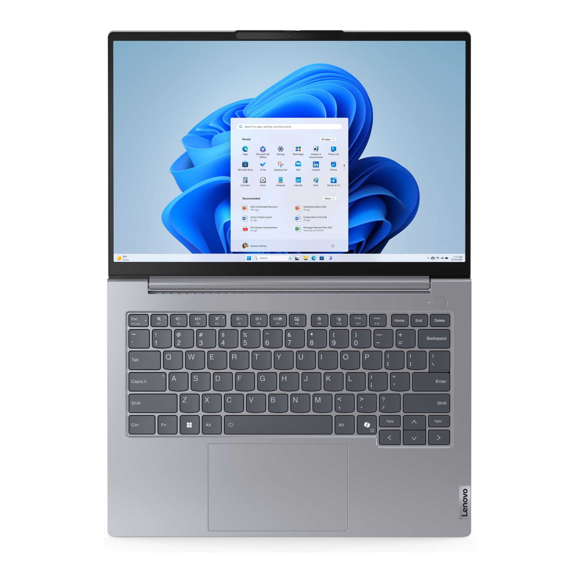 Lenovo ThinkBook 14 Ryzen AMD Ryzen 5 7535 21MV0016UK Laptop