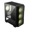 MSI MAG FORGE M120R AIRFLOW Tempered Glass Mini Tower ATX Gaming PC Case - Black