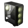 MSI MAG FORGE M120R AIRFLOW Tempered Glass Mini Tower ATX Gaming PC Case - Black