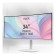 MSI Modern MD342CQPW 34" Curved QHD 120Hz 1ms USB-C Height Adjustable Monitor