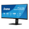iiyama ProLite XCB3494WQSU 34" Curved Ultrawide Quad HD Height Adjustable Monitor