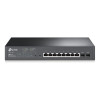 TP-LINK TL-SG2210MP Rack Mountable Managed 8 x Gigabit Ethernet RJ45+2 x SFP Ports Network Switch