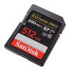 SanDisk Extreme 512GB UHS-I Class10 SDHC Memory Card - Black