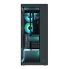 Arctic Xtender ARGB Mirror Tempered Glass Mid Tower PC Case - Black