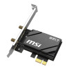 MSI HERALD BE6500 WiFi 7 Tri-Band PCIe x1 Expansion Card
