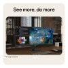 LG UltraWide 34U620B-B 34" Quad HD VA 144Hz 5ms Height Adjustable Curved Monitor