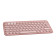 Logitech Pebble Keys 2 K380s Wireless + Bluetooth QWERTY Keyboard - Pink