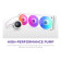 NZXT Kraken Plus 360mm ARGB  Intel/AMD AIO CPU Liquid Cooler w/ 1.54" LCD - White