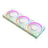ASUS Prime MR120 ARGB 120mm Reverse PC Fan Triple Pack - White