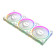 ASUS Prime MR120 ARGB 120mm Reverse PC Fan Triple Pack - White