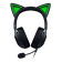 Razer Kraken Kitty V2 Wired RGB Gaming Headset with Kitty Ears - Black