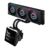 ASUS ROG Strix SLC IV 360 ARGB LCD Display All-in-One Liquid CPU Cooler - Black