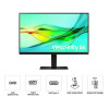Samsung ViewFinity S6 LS24D600UAUXXU 24" IPS QHD 100Hz 5ms USB-C Height Adjustable Monitor