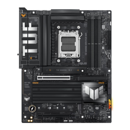 ASUS TUF GAMING X870-PLUS AM5 motherboard for high-performance gaming