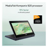 ASUS ChromeBook Flip CZ1104FM2A-NS0144 MediaTek 520 8GB RAM 64GB SSD 11.6" ChromeOS Laptop