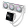 ASUS ROG Strix LC IV 360 ARGB LCD Display All-in-one Liquid CPU Cooler - White