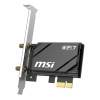 MSI HERALD BE6500 WiFi 7 Tri-Band PCIe x1 Expansion Card