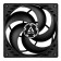 Arctic P14 140mm Pressure Optimised Case Fans - Black 5 Pack