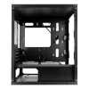 1st Player X4-M BK Tempared Glass Micro ATX Gaming PC Case with 3 x RGB Fans