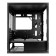 1st Player X4-M BK Tempared Glass Micro ATX Gaming PC Case with 3 x RGB Fans