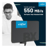 Crucial BX500 500GB 2.5" SATA 3.0 SSD Solid State Drive - Black