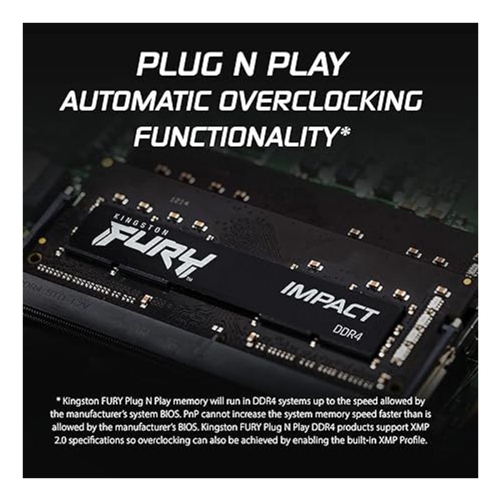 Kingston FURY Impact KF432S20IBK2/32 3200 DDR4 Laptop RAM