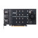 ASUS HYPER M.2 X16 CARD V2 PCIe SSD Slots Expansion Card