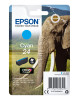 Epson Elephant Singlepack Cyan 24 Claria Photo HD Ink