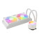 Valkyrie A240 240 ARGB Rifle Bearing All-in-One Liquid Cooler - White