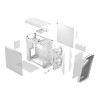 Fractal Design Torrent Compact RGB White Light Windowed EATX Mid Tower RGB Tempered Glass PC Gaming Case