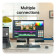 LG UltraFine 27U710B 27" 4K Ultra HD IPS 60Hz 5ms Height Adjustable Monitor