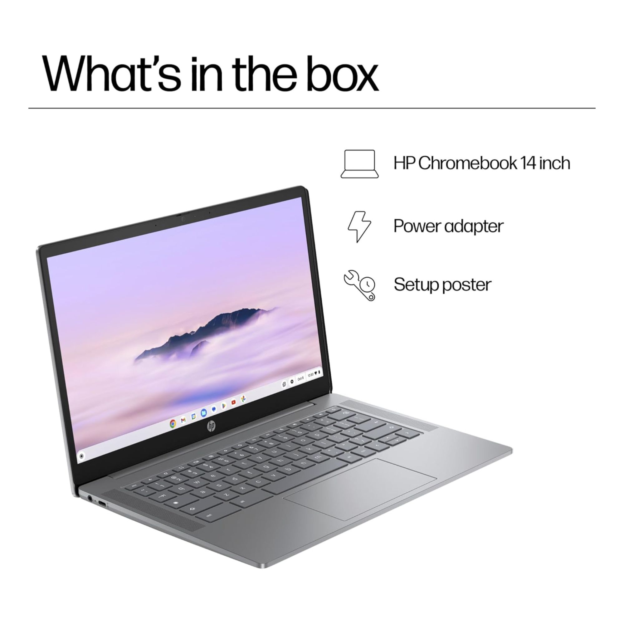 HP Chromebook 14a-nf0000sa Intel i3-N305 8GB RAM Laptop