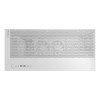 Antec Flux PRO Wood Tempered Glass Full Tower Gaming PC Case - White