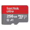SanDisk Ultra 256GB microSDXC Memory Card - Red