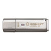 Kingston Technology IronKey Locker+ 50 USB flash drive 32GB USB 3.2 Flash Drive - Silver