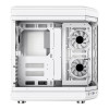 GameMax Hype ATX RGB Tempered Glass Mid Tower Gaming PC Case - White