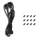 DeepCool FD12 120mm PWM PC Case Fan - Black 3 Pack