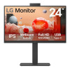 LG 24BA850-B.AEK 23.8" IPS Full HD 100Hz Height Adjustable Built in Speakers & Webcam USB-C Monitor