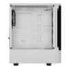 Gamdias TALOS E3 CG WH Mid Tower ATX Gaming PC Case with 3 x RGB Fans - White