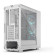 Fractal Design Epoch ATX Mid Tower Gaming PC Case - White TG RGB Clear