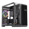 1st Player RT5 BK Tempared Glass Micro Tower Gaming PC Case with 3 x RGB Fans