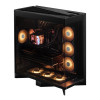 TRYX LUCA L70 Tempered Glass Mid Tower Gaming PC Case - Black