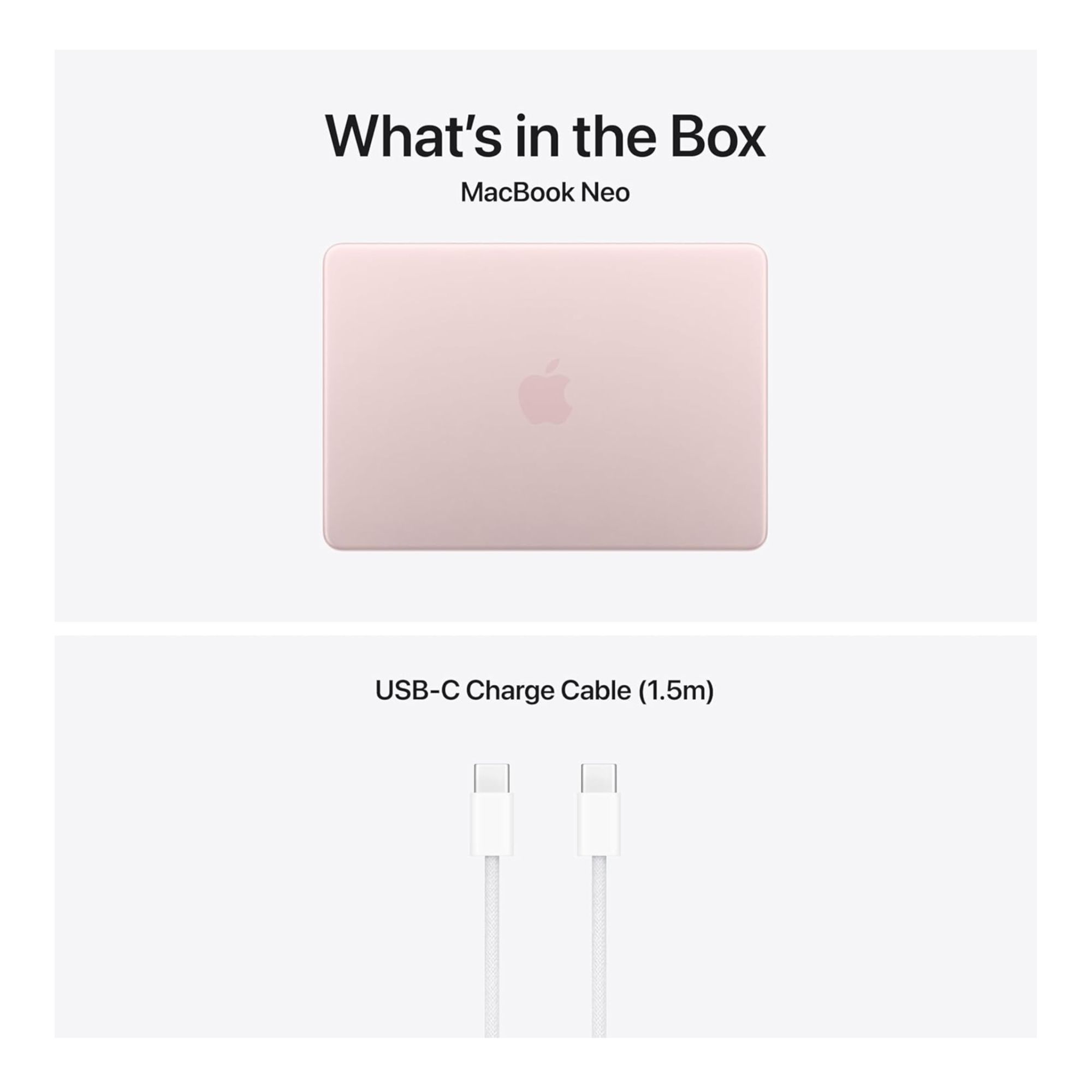 Apple MacBook Neo Pink A18 Pro 8GB 256GB 13 Inch Laptop