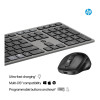 HP 725 Multi-Device Full-size Wireless Keyboard and Mouse Set - Black