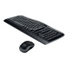Logitech MK330 1000 DPI Wireless Keyboard & Mouse Set - Black