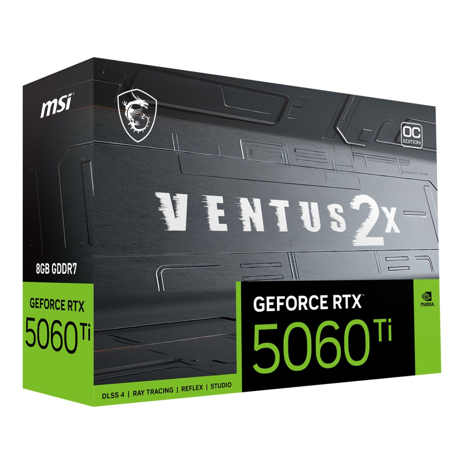 MSI RTX 5060 Ti VENTUS 2X 8G OC PLUS GPU
